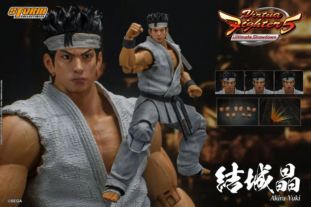 Virtua Fighter 5 Ultimate Showdown 1/12 Akira Yuki akciófigura 18 cm termékfotó