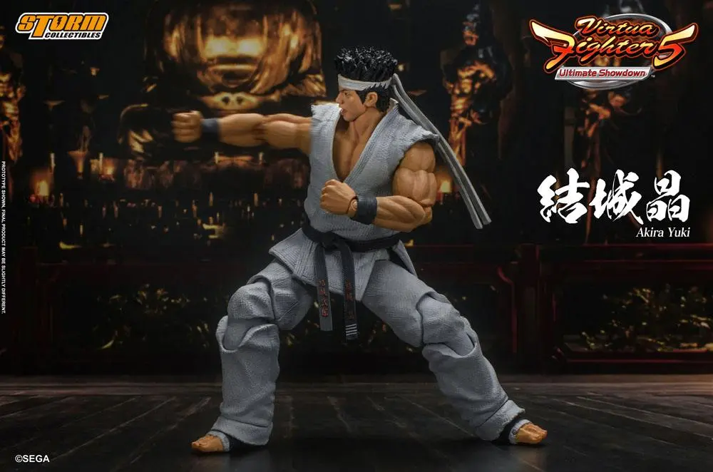 Virtua Fighter 5 Ultimate Showdown 1/12 Akira Yuki akciófigura 18 cm termékfotó