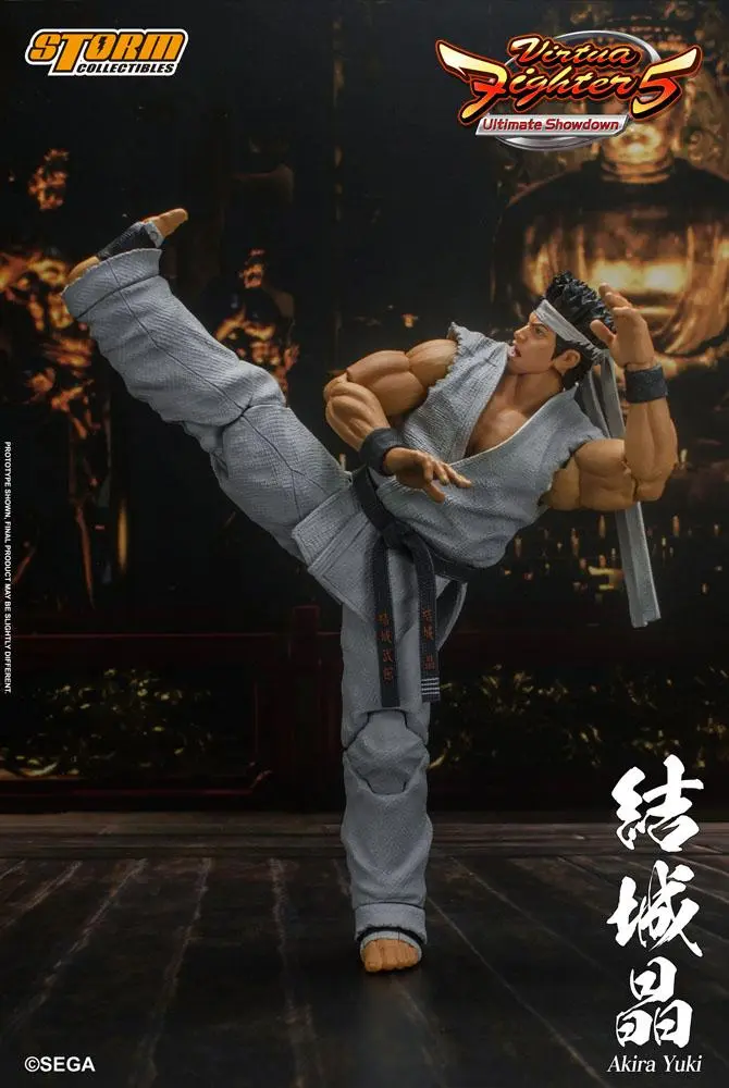 Virtua Fighter 5 Ultimate Showdown 1/12 Akira Yuki akciófigura 18 cm termékfotó