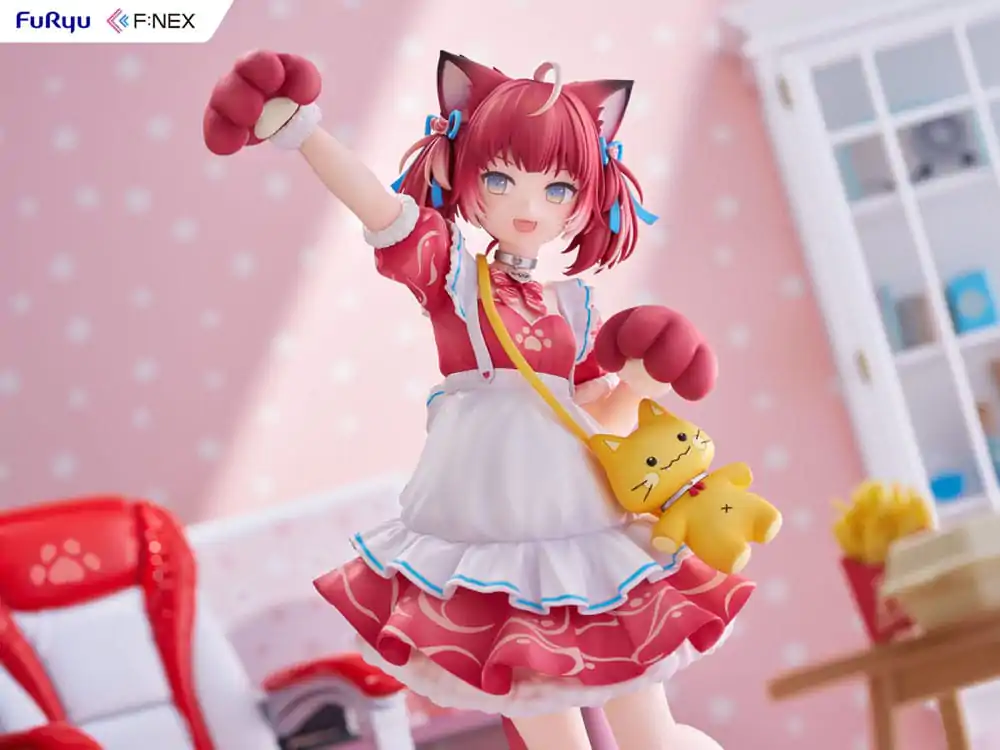 Virtual YouTuber F:NEX 1/7 Akami Karubi PVC szobor figura 24 cm termékfotó