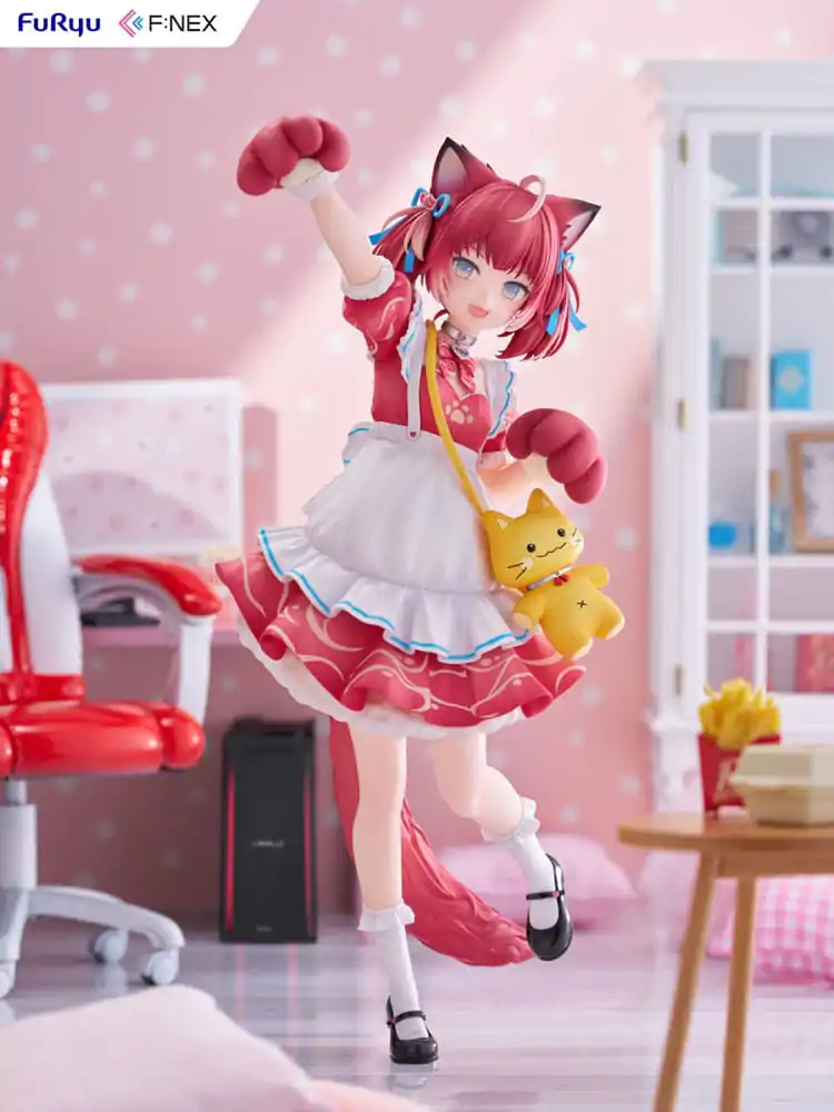 Virtual YouTuber F:NEX 1/7 Akami Karubi PVC szobor figura 24 cm termékfotó