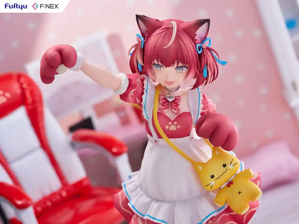 Virtual YouTuber F:NEX 1/7 Akami Karubi PVC szobor figura 24 cm termékfotó