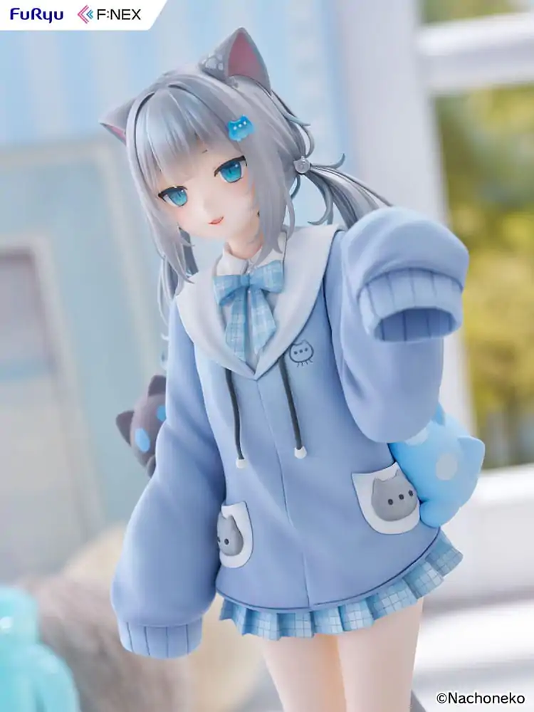 Virtual YouTuber F:NEX 1/7 Nachoneko PVC szobor figura 24 cm termékfotó