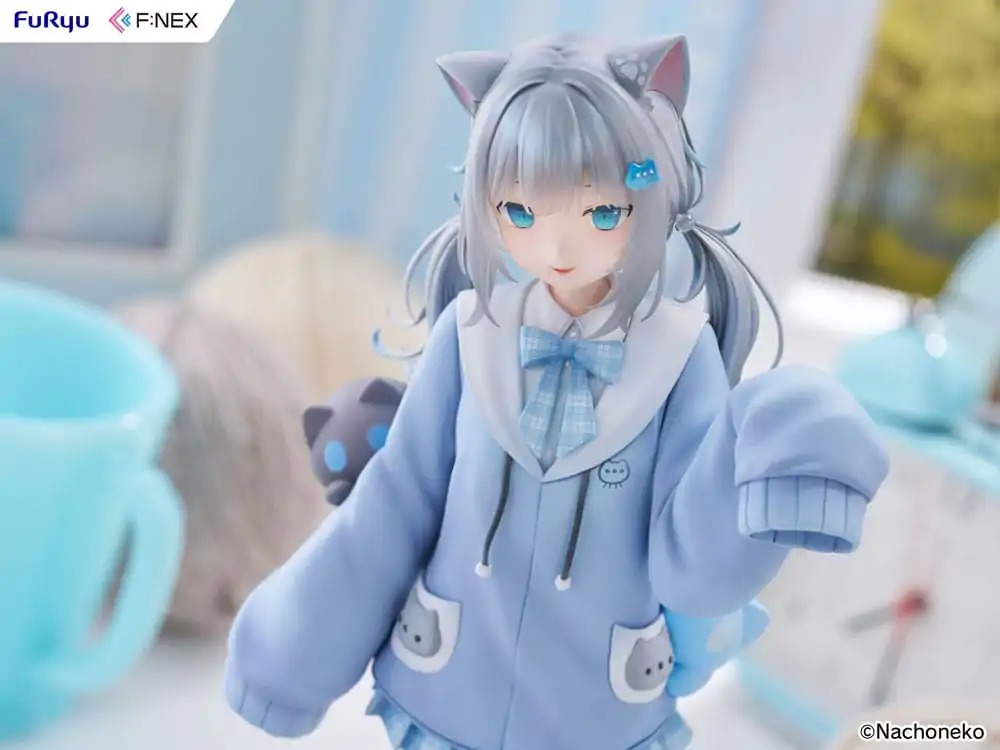 Virtual YouTuber F:NEX 1/7 Nachoneko PVC szobor figura 24 cm termékfotó