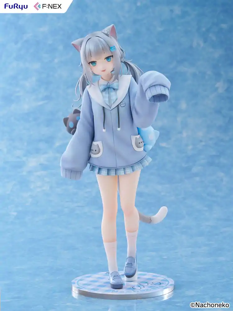 Virtual YouTuber F:NEX 1/7 Nachoneko PVC szobor figura 24 cm termékfotó