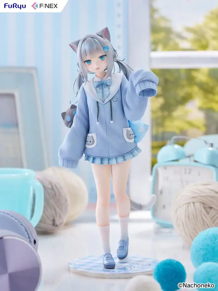 Virtual YouTuber F:NEX 1/7 Nachoneko PVC szobor figura 24 cm termékfotó