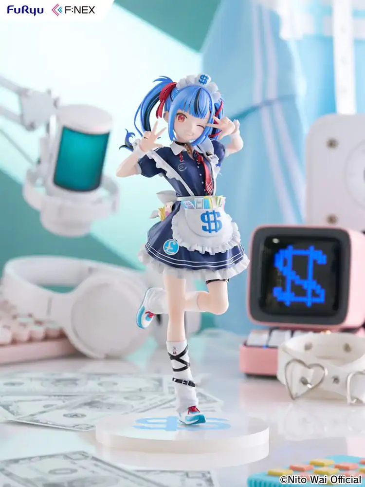 Virtual YouTuber F:NEX 1/7 Nito Wai PVC szobor figura 24 cm termékfotó