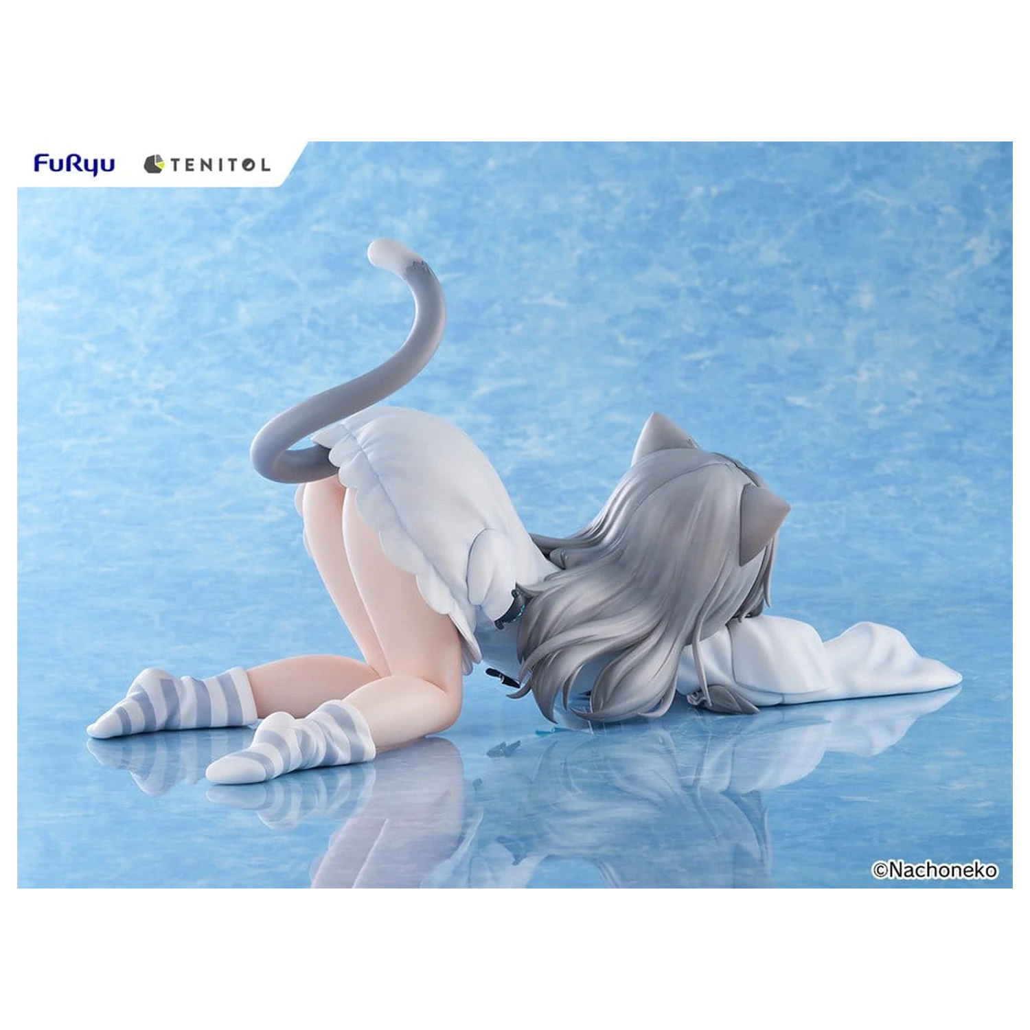 Virtual Youtuber Tenitol Big Noodle Stopper Nachoneko PVC figura 18 cm termékfotó