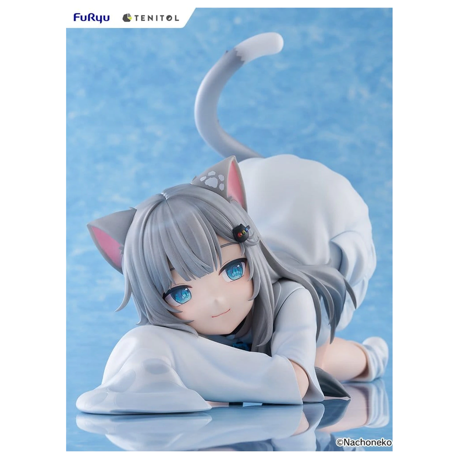 Virtual Youtuber Tenitol Big Noodle Stopper Nachoneko PVC figura 18 cm termékfotó