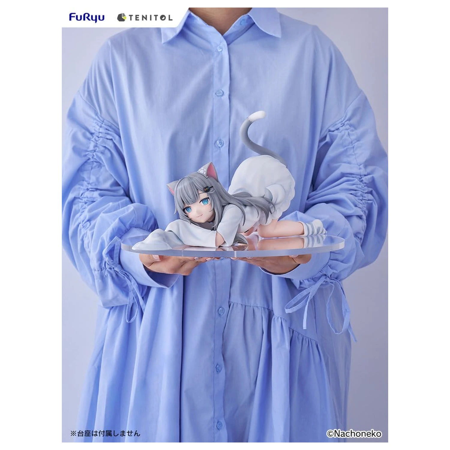 Virtual Youtuber Tenitol Big Noodle Stopper Nachoneko PVC figura 18 cm termékfotó