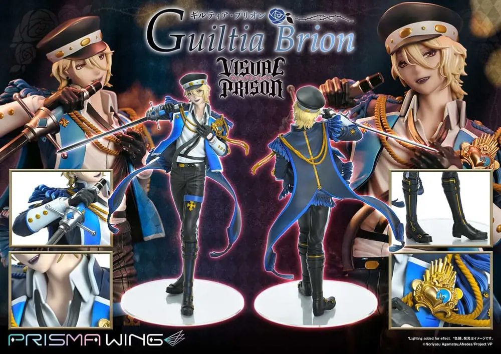 Visual Prison Prisma Wing 1/7 Guiltia Brion PVC szobor figura 27 cm termékfotó