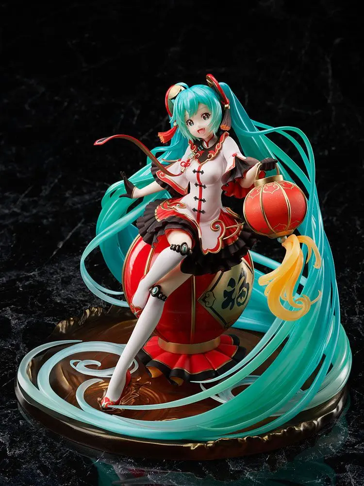 Vocaloid 1/7 Hatsune Miku 2021 Chinese New Year Ver. PVC szobor figura 25 cm termékfotó