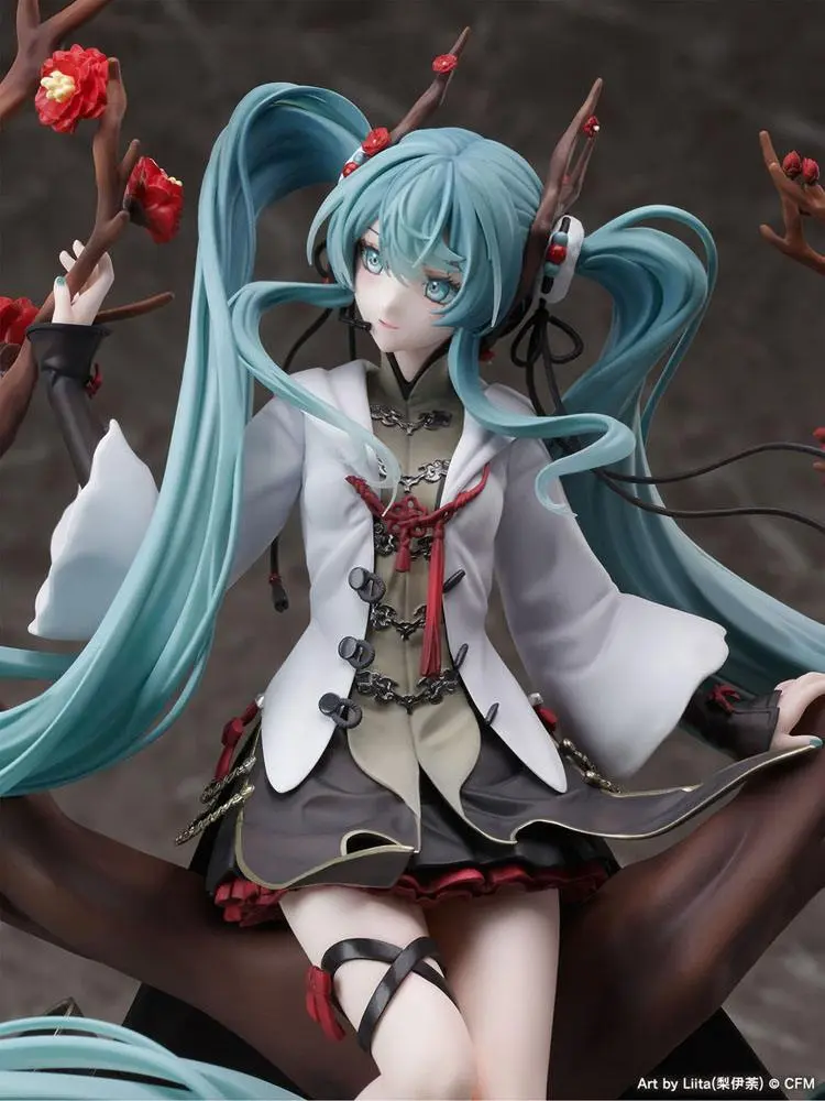 Vocaloid PVC Statue 1/7 Hatsune Miku 2022 Chinese New Year Ver. 30 cm termékfotó