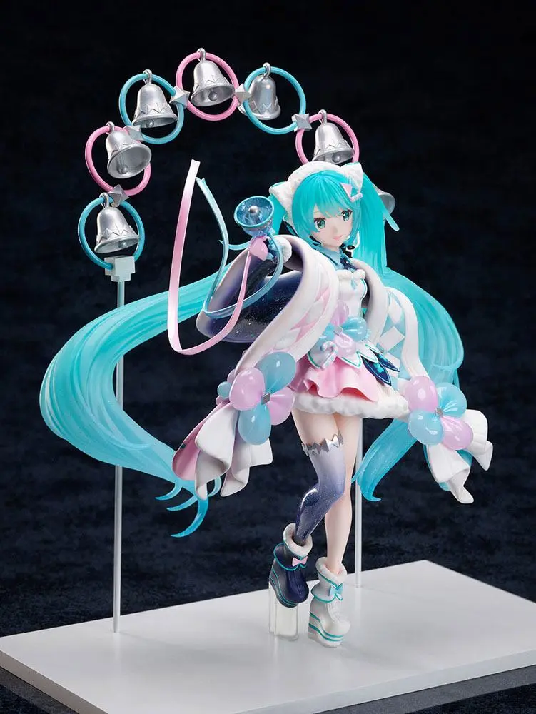 Vocaloid 1/7 Miku Hatsune Magical Mirai 2020 Winter Festival Ver. PVC szobor figura 23 cm termékfotó