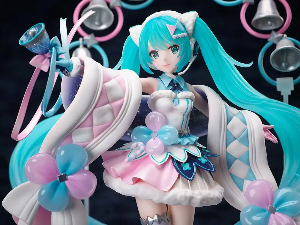 Vocaloid 1/7 Miku Hatsune Magical Mirai 2020 Winter Festival Ver. PVC szobor figura 23 cm termékfotó