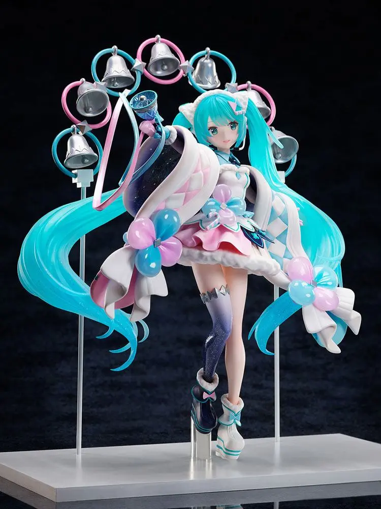 Vocaloid 1/7 Miku Hatsune Magical Mirai 2020 Winter Festival Ver. PVC szobor figura 23 cm termékfotó