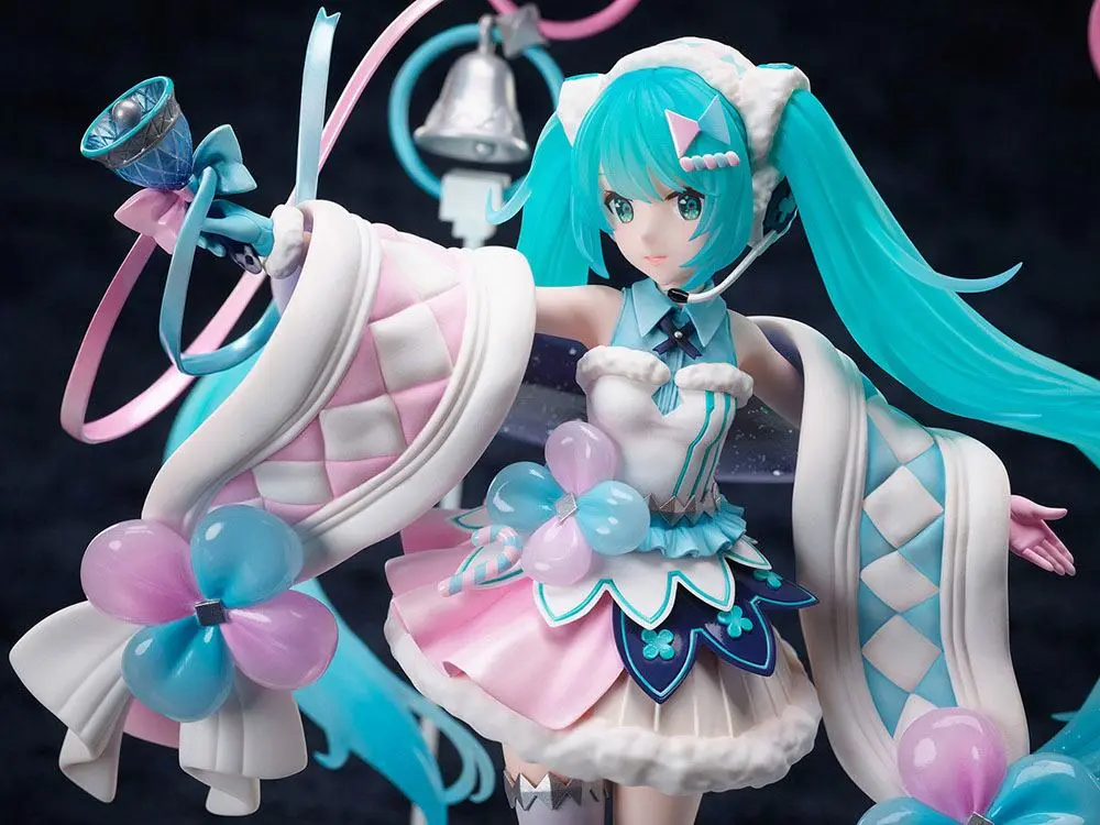 Vocaloid 1/7 Miku Hatsune Magical Mirai 2020 Winter Festival Ver. PVC szobor figura 23 cm termékfotó