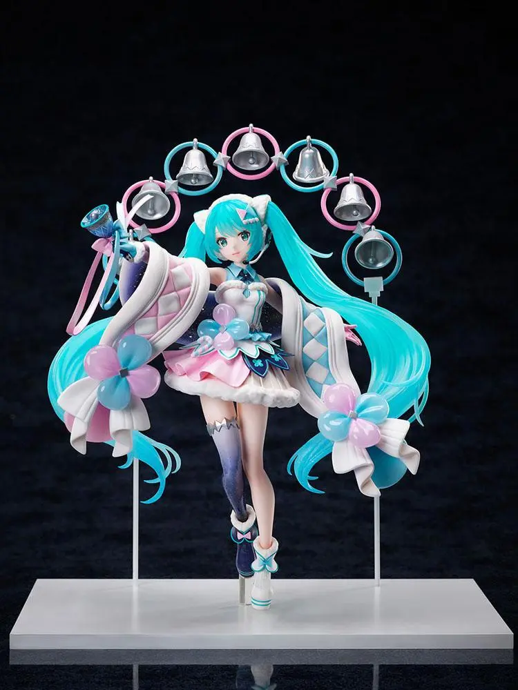 Vocaloid 1/7 Miku Hatsune Magical Mirai 2020 Winter Festival Ver. PVC szobor figura 23 cm termékfotó