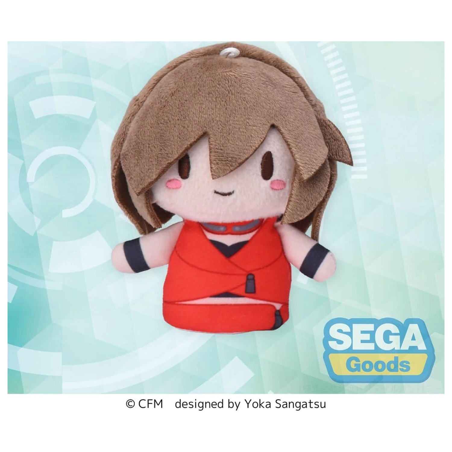 Vocaloid Fuwa Petit plüss figura MEIKO Finger Mascot 10 cm termékfotó