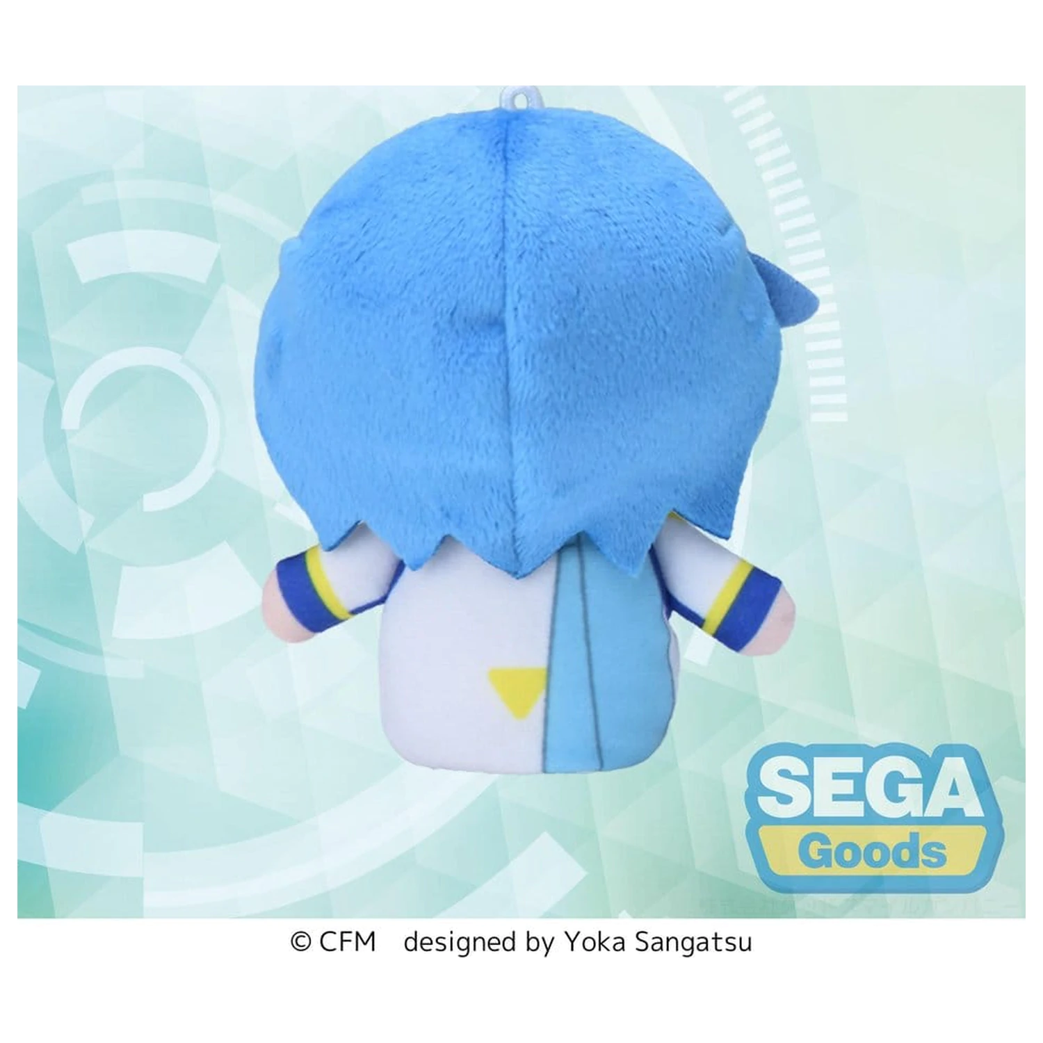 Vocaloid Fuwa Petit plüss Kaito Finger Mascot 10 cm termékfotó
