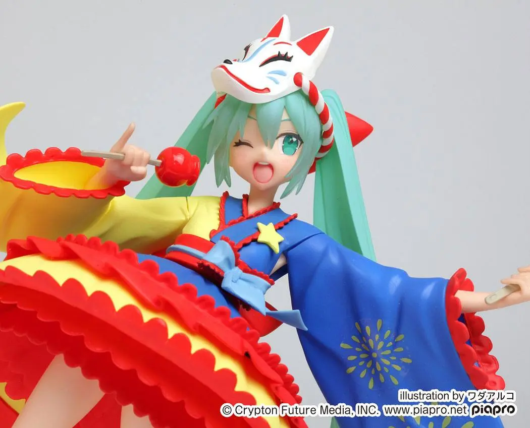 Vocaloid Hatsune Miku 2nd Season Summer Ver. PVC szobor figura 18 cm termékfotó