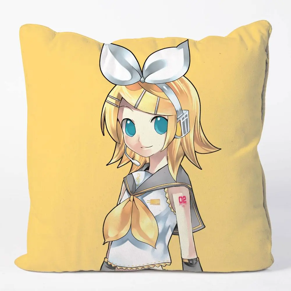 Vocaloid Kagamine Rin Párnahuzat 50 x 50 cm termékfotó
