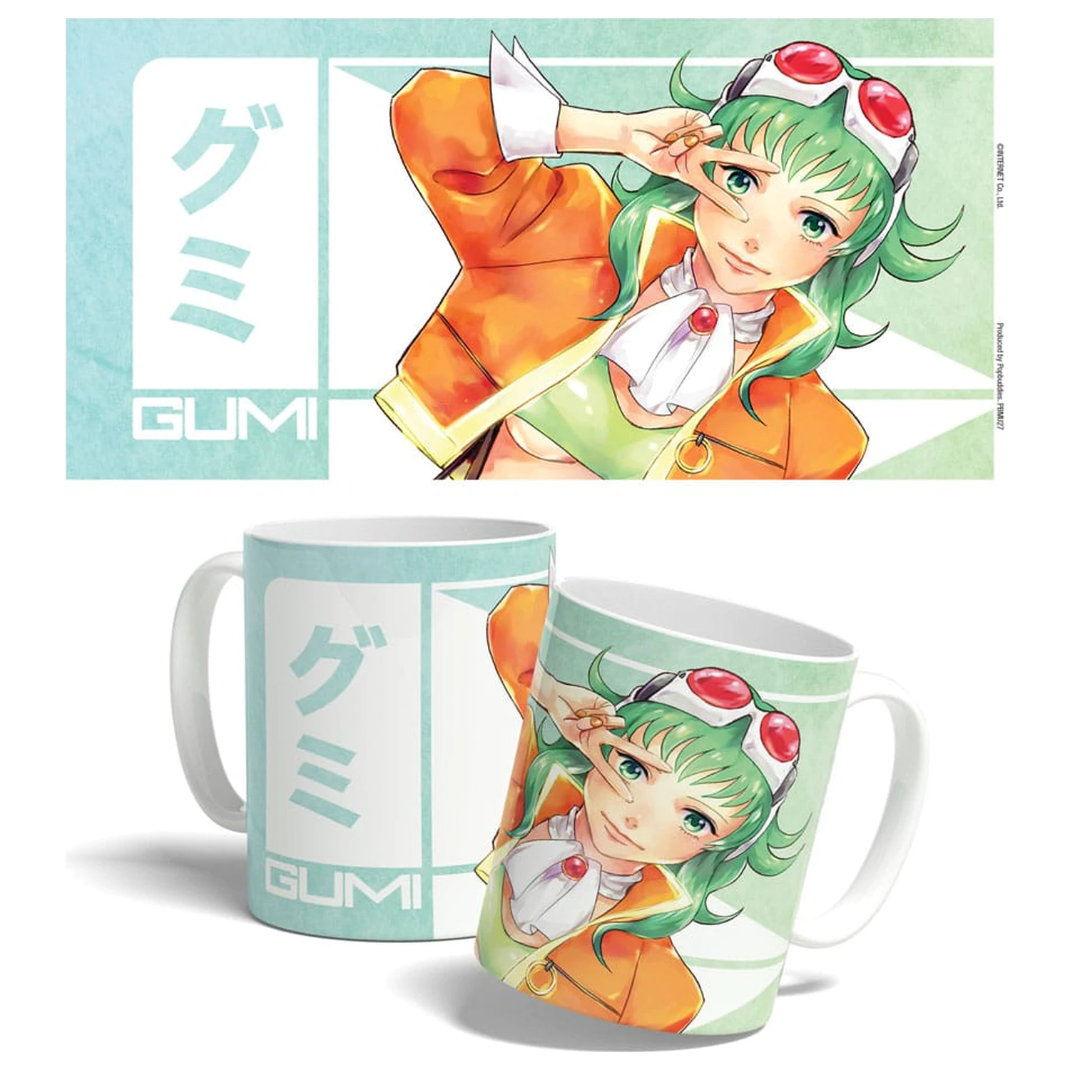 Vocaloid Megpoid Gumi V3 Adult Ver. bögre 325 ml    termékfotó