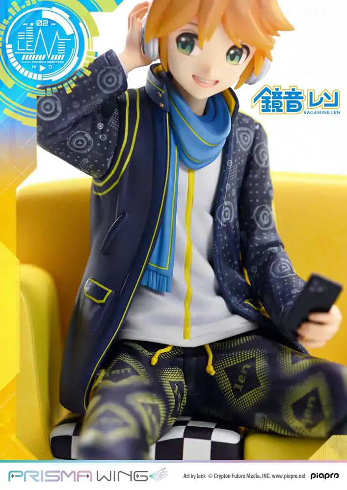 Vocaloid Piapro Characters Prisma Wing 1/7 Kagamine Len (Art by lack) PVC szobor figura 18 cm termékfotó