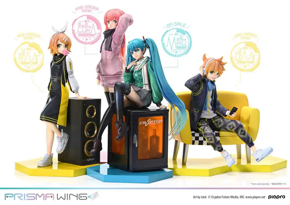 Vocaloid Piapro Characters Prisma Wing 1/7 Kagamine Len (Art by lack) PVC szobor figura 18 cm termékfotó