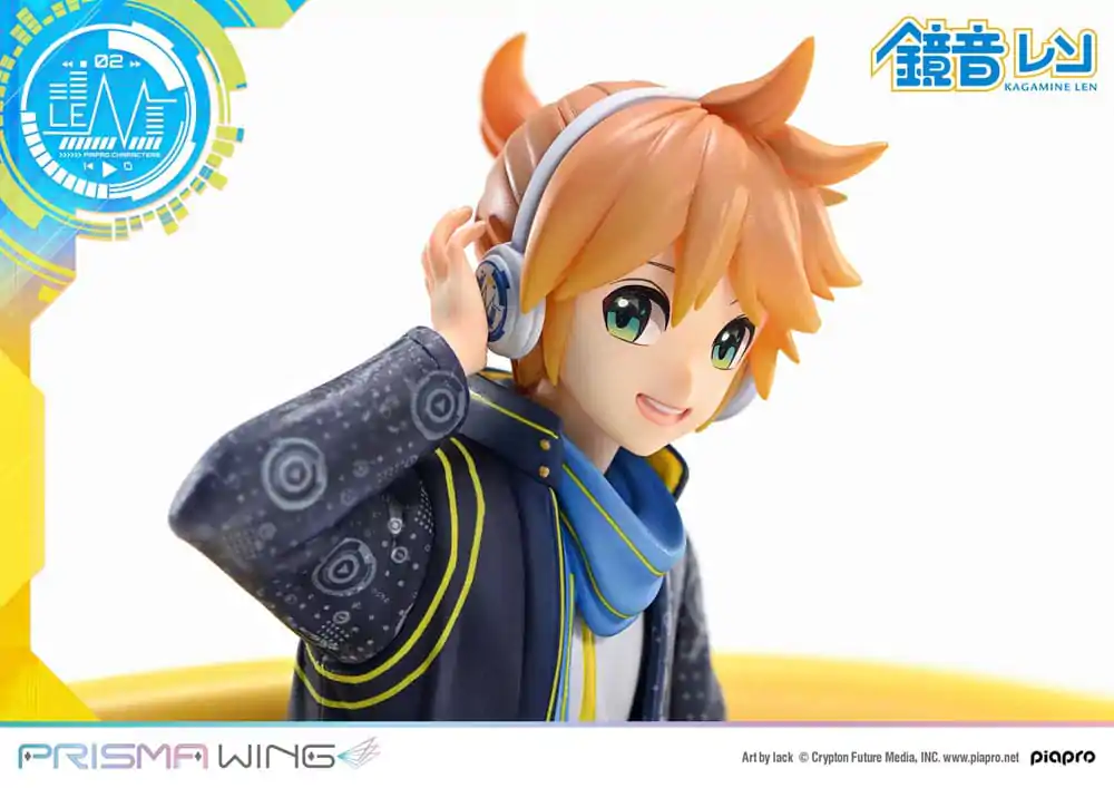 Vocaloid Piapro Characters Prisma Wing 1/7 Kagamine Len (Art by lack) PVC szobor figura 18 cm termékfotó