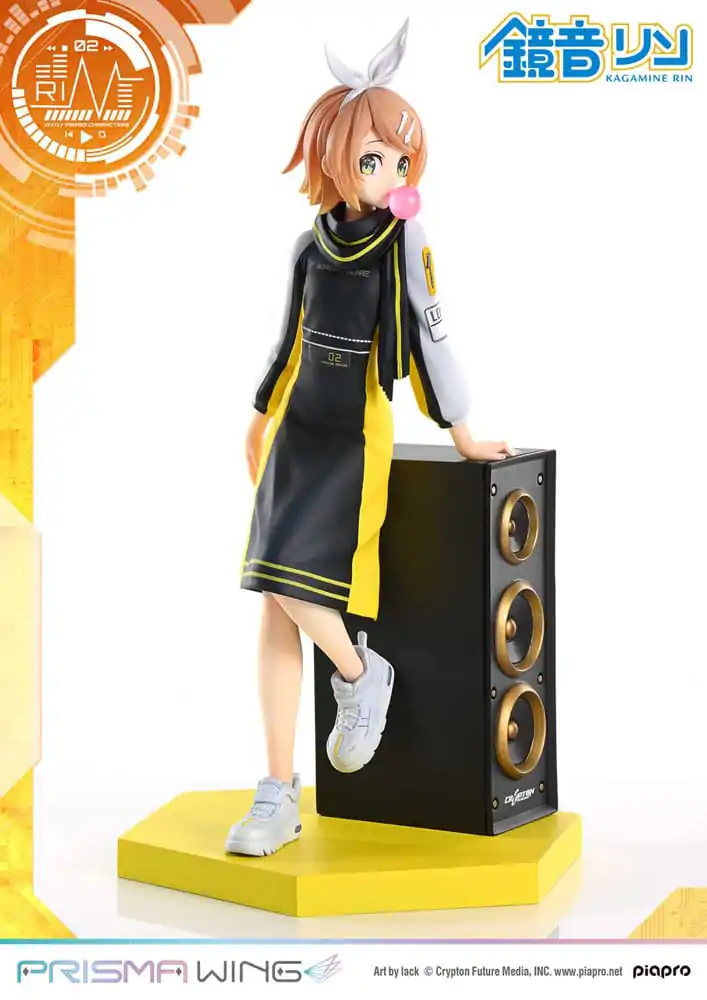 Vocaloid Piapro Characters Prisma Wing 1/7 Kagamine Rin (Art by lack) PVC szobor figura 21 cm termékfotó