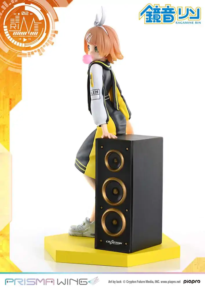 Vocaloid Piapro Characters Prisma Wing 1/7 Kagamine Rin (Art by lack) PVC szobor figura 21 cm termékfotó