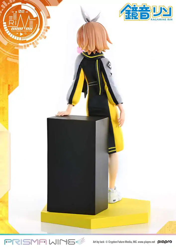 Vocaloid Piapro Characters Prisma Wing 1/7 Kagamine Rin (Art by lack) PVC szobor figura 21 cm termékfotó