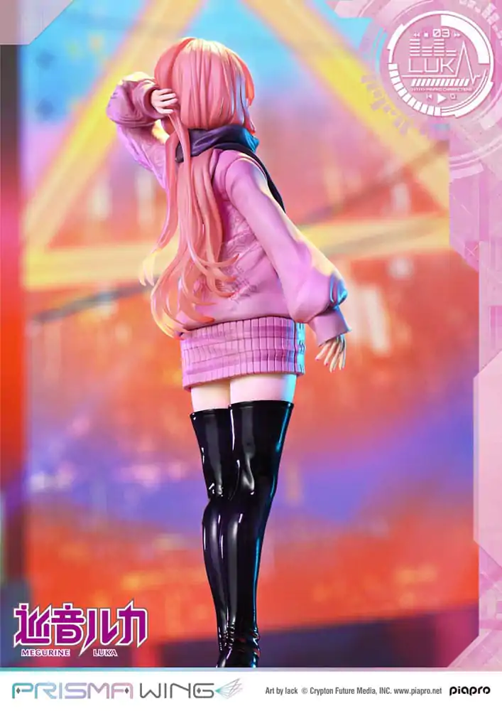 Vocaloid Piapro Characters Prisma Wing 1/7 Megurine Luka (Art by lack) PVC szobor figura 23 cm termékfotó