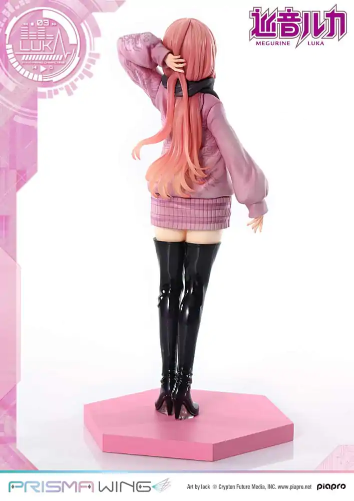 Vocaloid Piapro Characters Prisma Wing 1/7 Megurine Luka (Art by lack) PVC szobor figura 23 cm termékfotó