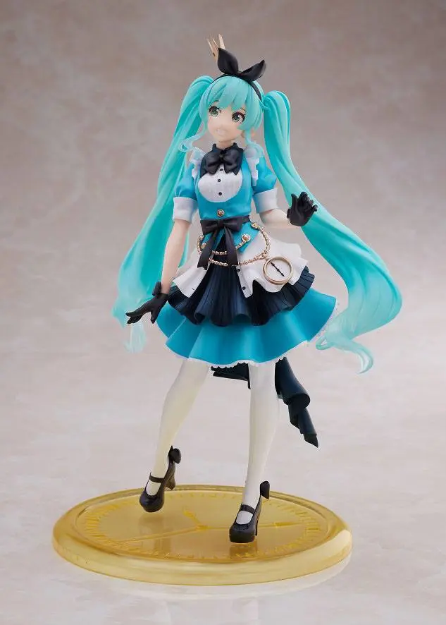 Vocaloid PVC PRincess AMP Hatsune Miku Alice Ver. szobor figura 18 cm termékfotó