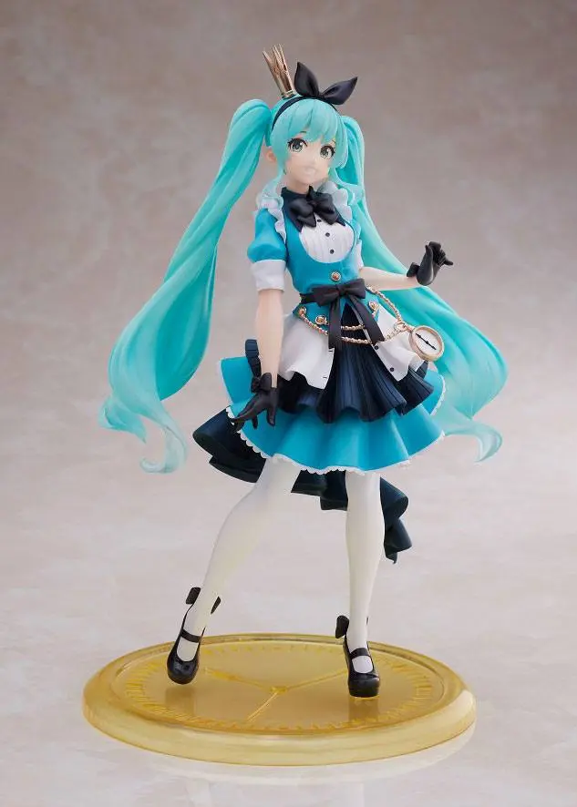 Vocaloid PVC PRincess AMP Hatsune Miku Alice Ver. szobor figura 18 cm termékfotó