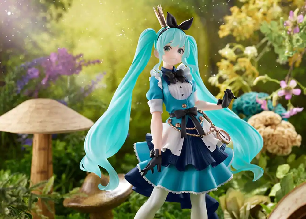 Vocaloid PVC Princess AMP Hatsune Miku Alice Ver. szobor figura 18 cm (re-run) termékfotó