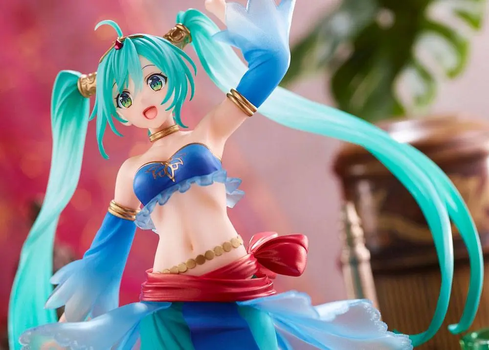 Vocaloid Princess AMP Hatsune Miku Arabian Ver. PVC szobor figura 18 cm termékfotó