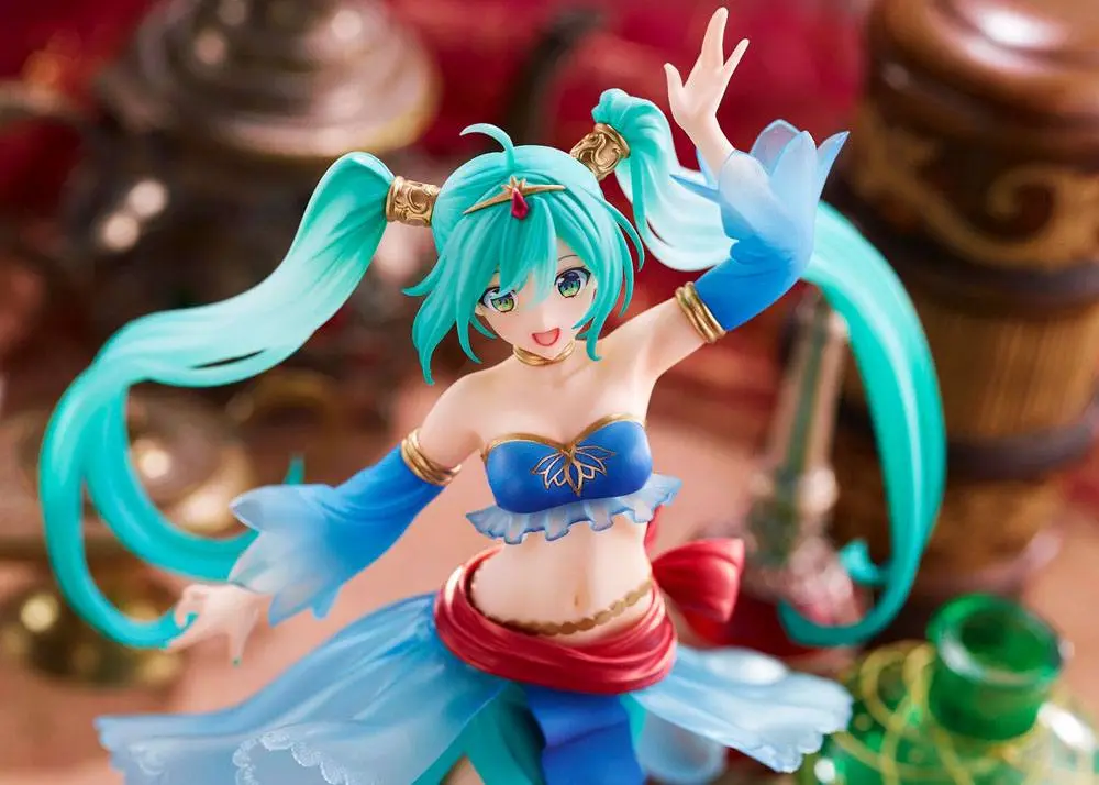 Vocaloid Princess AMP Hatsune Miku Arabian Ver. PVC szobor figura 18 cm termékfotó