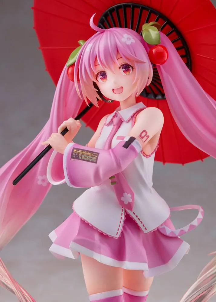 Vocaloid Sakura Miku 2nd Season New Written Japanese Umbrella Ver. PVC szobor figura 20 cm termékfotó