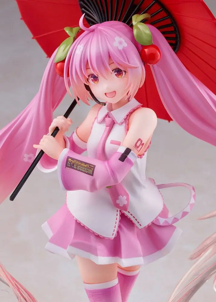 Vocaloid Sakura Miku 2nd Season New Written Japanese Umbrella Ver. PVC szobor figura 20 cm termékfotó