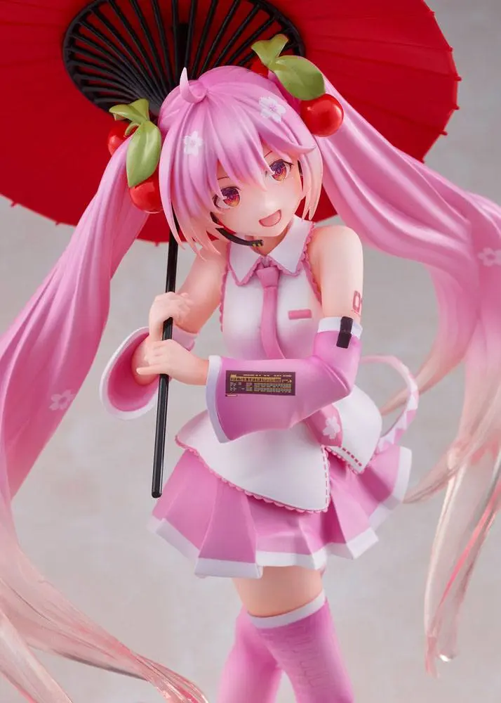 Vocaloid Sakura Miku 2nd Season New Written Japanese Umbrella Ver. PVC szobor figura 20 cm termékfotó