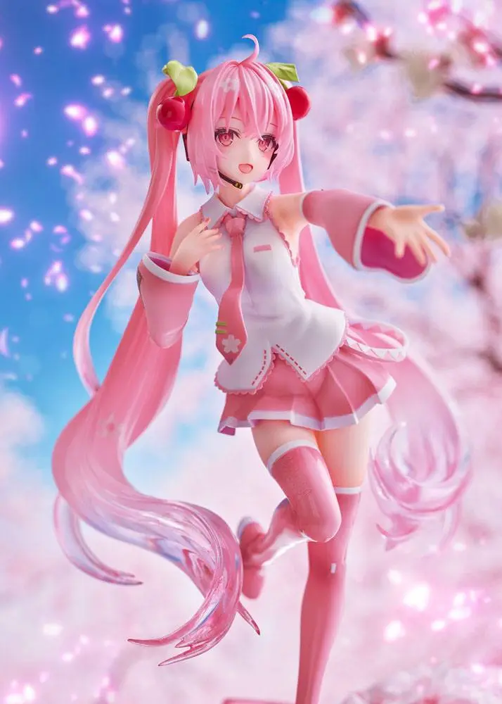 Vocaloid Sakura Miku 2nd Season New Written Stage Face Ver. PVC szobor figura 20 cm termékfotó