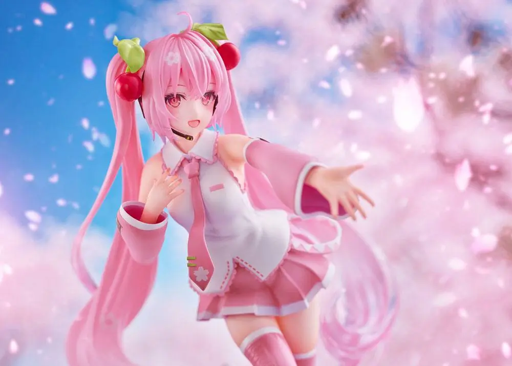 Vocaloid Sakura Miku 2nd Season New Written Stage Face Ver. PVC szobor figura 20 cm termékfotó