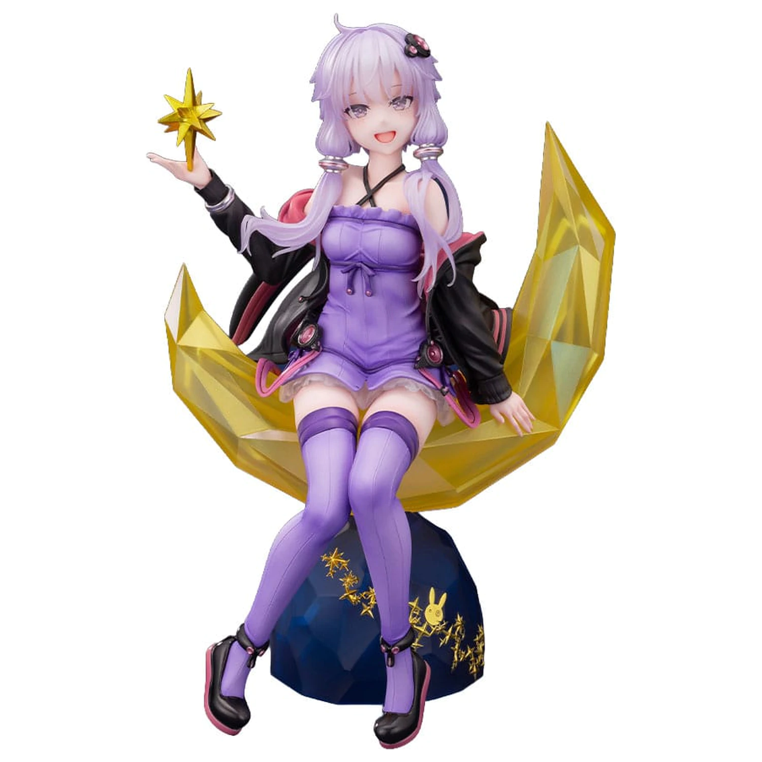Vocalomakets 1/7 Yuzuki Yukari PVC szobor figura 21 cm termékfotó