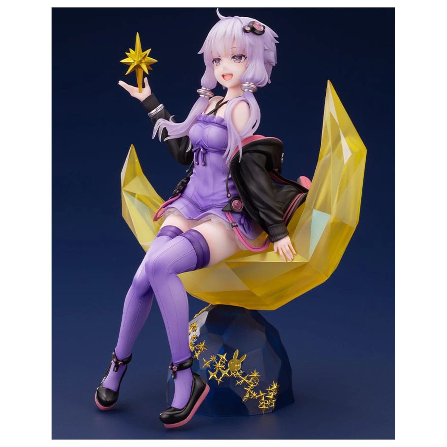 Vocalomakets 1/7 Yuzuki Yukari PVC szobor figura 21 cm termékfotó