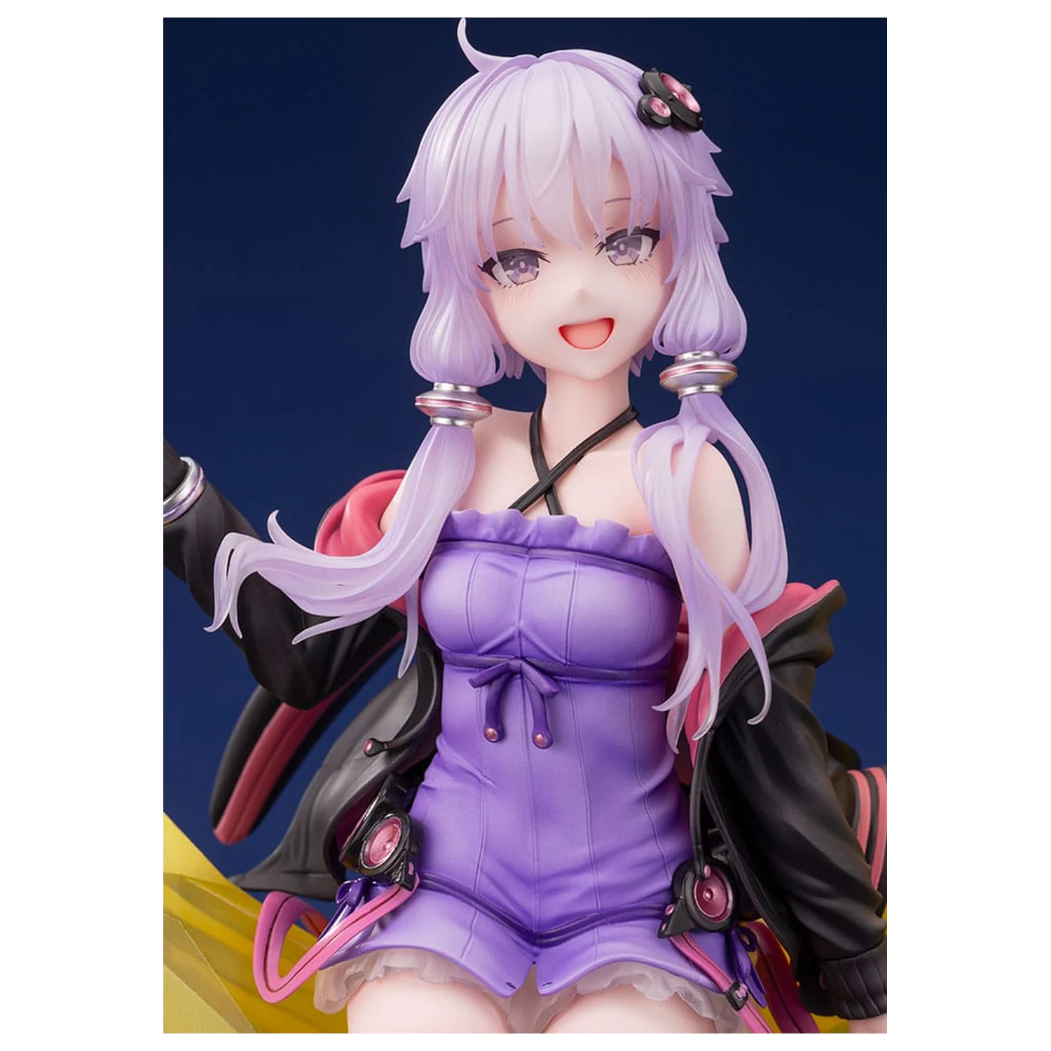 Vocalomakets 1/7 Yuzuki Yukari PVC szobor figura 21 cm termékfotó