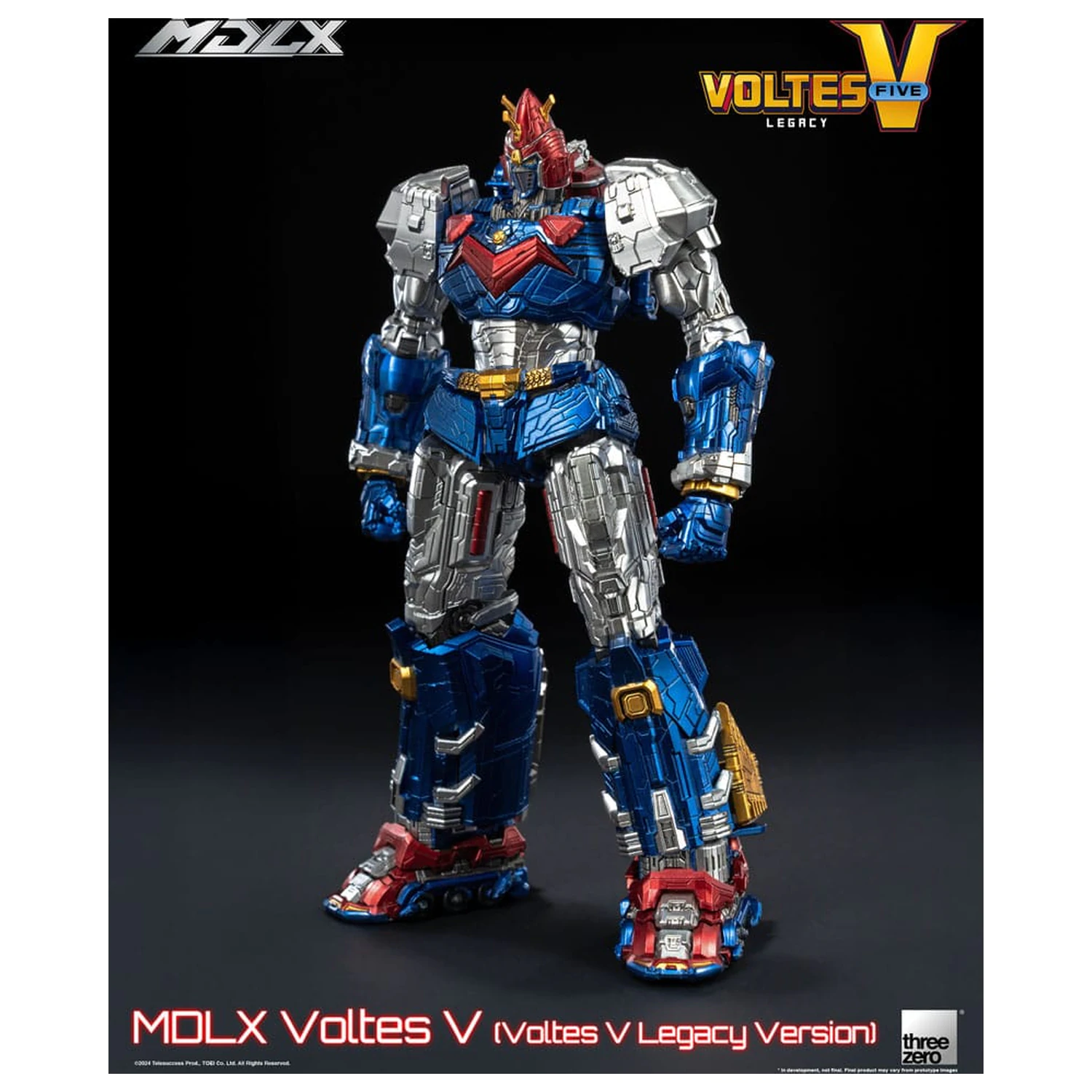 Voltes V MDLX Voltes V (Voltes V Legacy Version) akciófigura 15 cm termékfotó