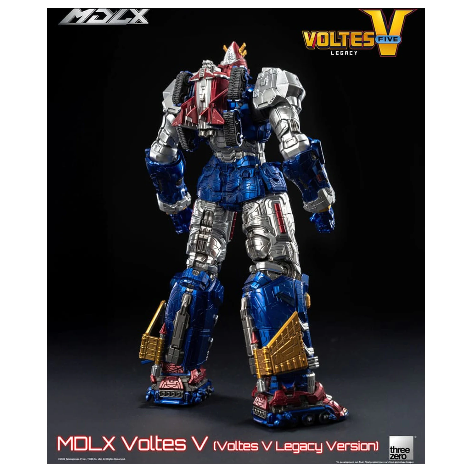 Voltes V MDLX Voltes V (Voltes V Legacy Version) akciófigura 15 cm termékfotó